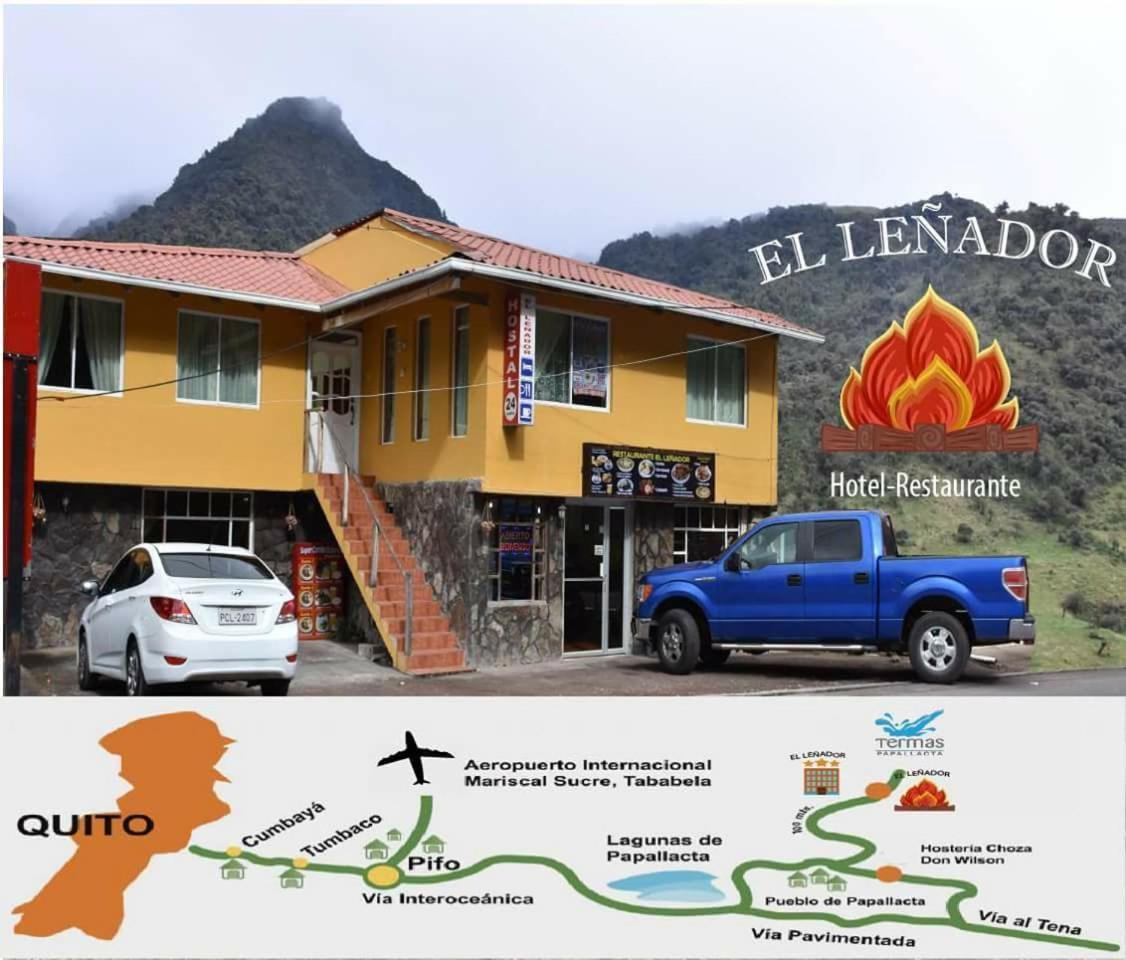 El Lenador Hotel Y Restaurante ปาปาญัคตา ภายนอก รูปภาพ